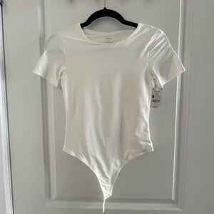 Ardene Classic White Bodysuit
